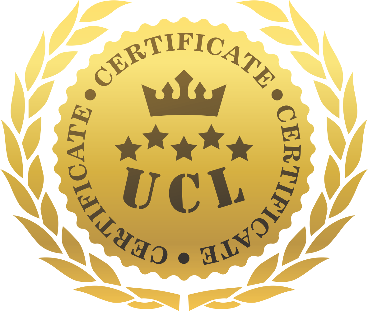 UCL Certificate